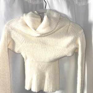 Marshalls Soft White Cowl Neck Sweater